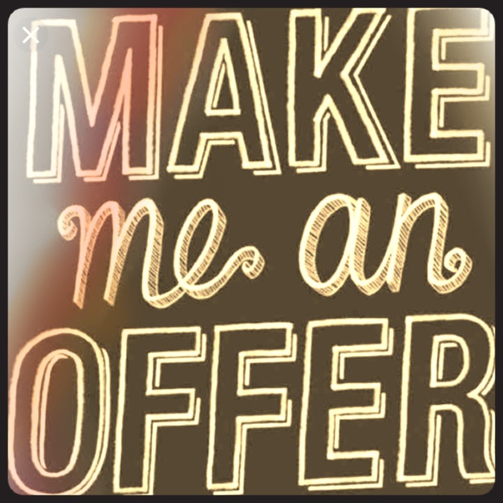 Make an offer!!!! 😁😁😁